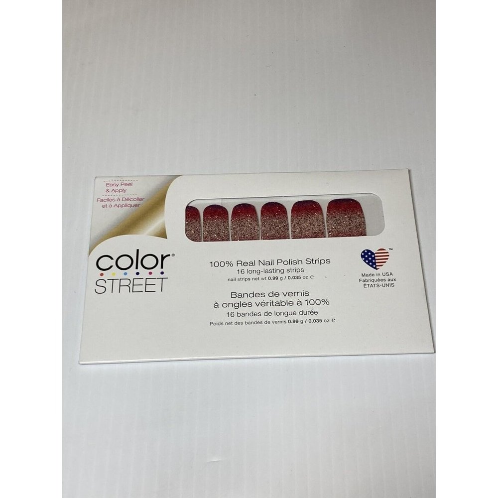 Color Street NUCLEAR FUCHSIAN ~Retired~ Nail Polish Strips NIP
